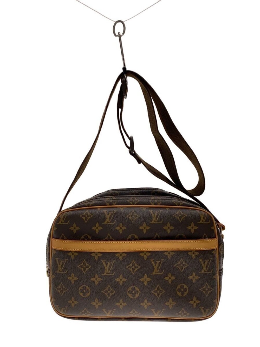 LOUIS VUITTON Reporter Monogram Canvas Brown